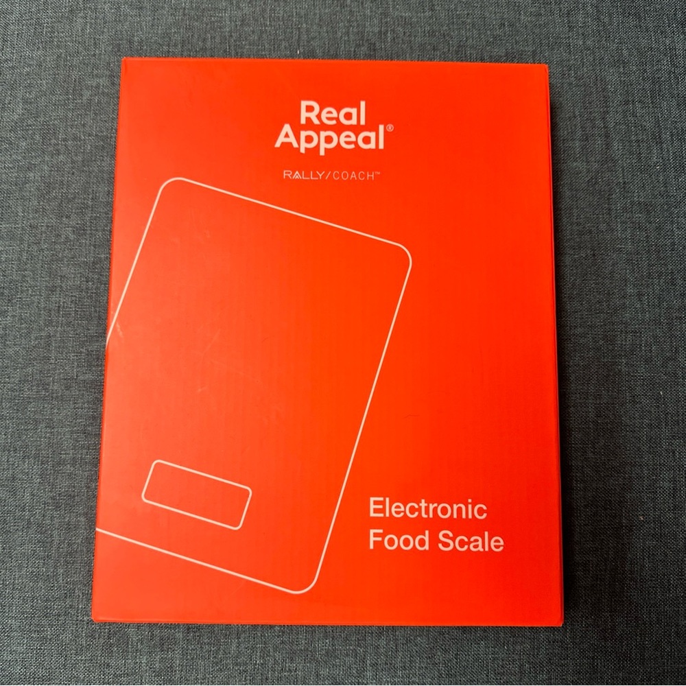 NEW Real Appeal Electronic Food Scale Rally/Coach